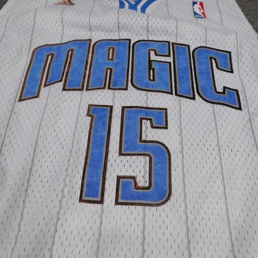 Vintage Vince Carter Orlando Magic Jersey Mens XL White NBA Basketball Adidas 15